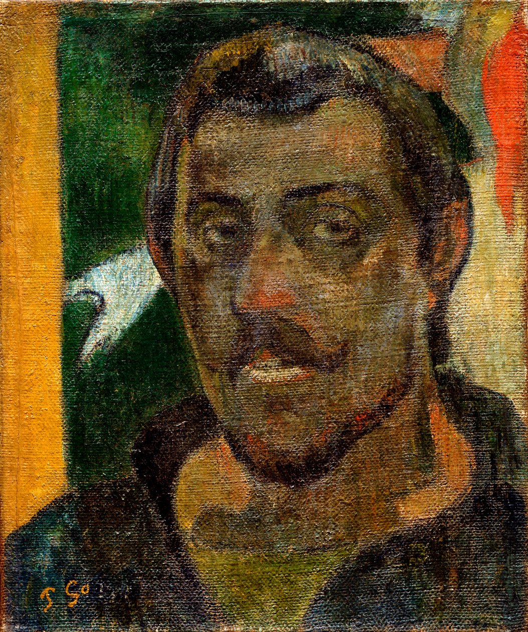 Auto-retrato, 1890-1894. de Paul Gauguin