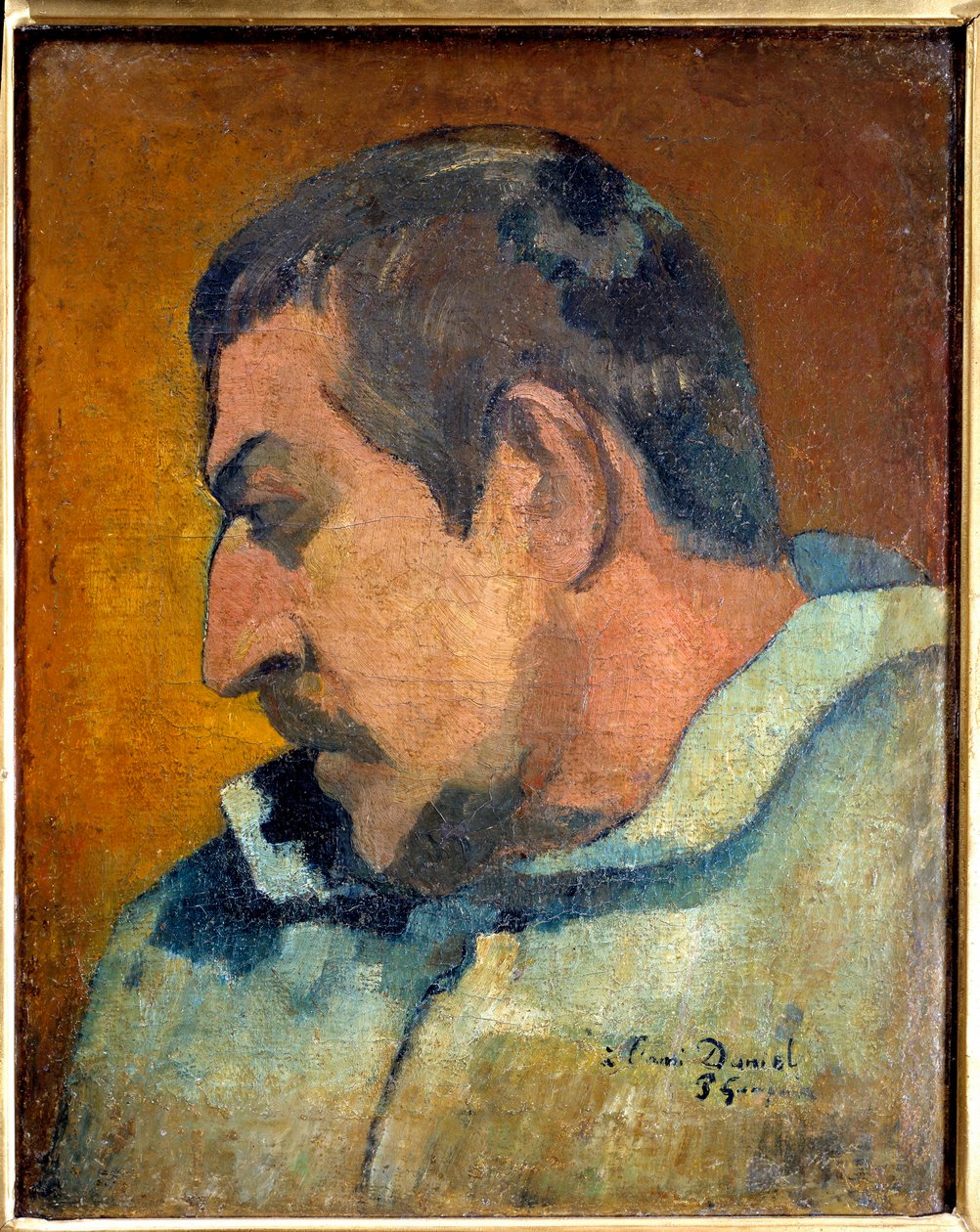 Auto-retrato. Pintura de Paul Gauguin (1848-1903) de Paul Gauguin