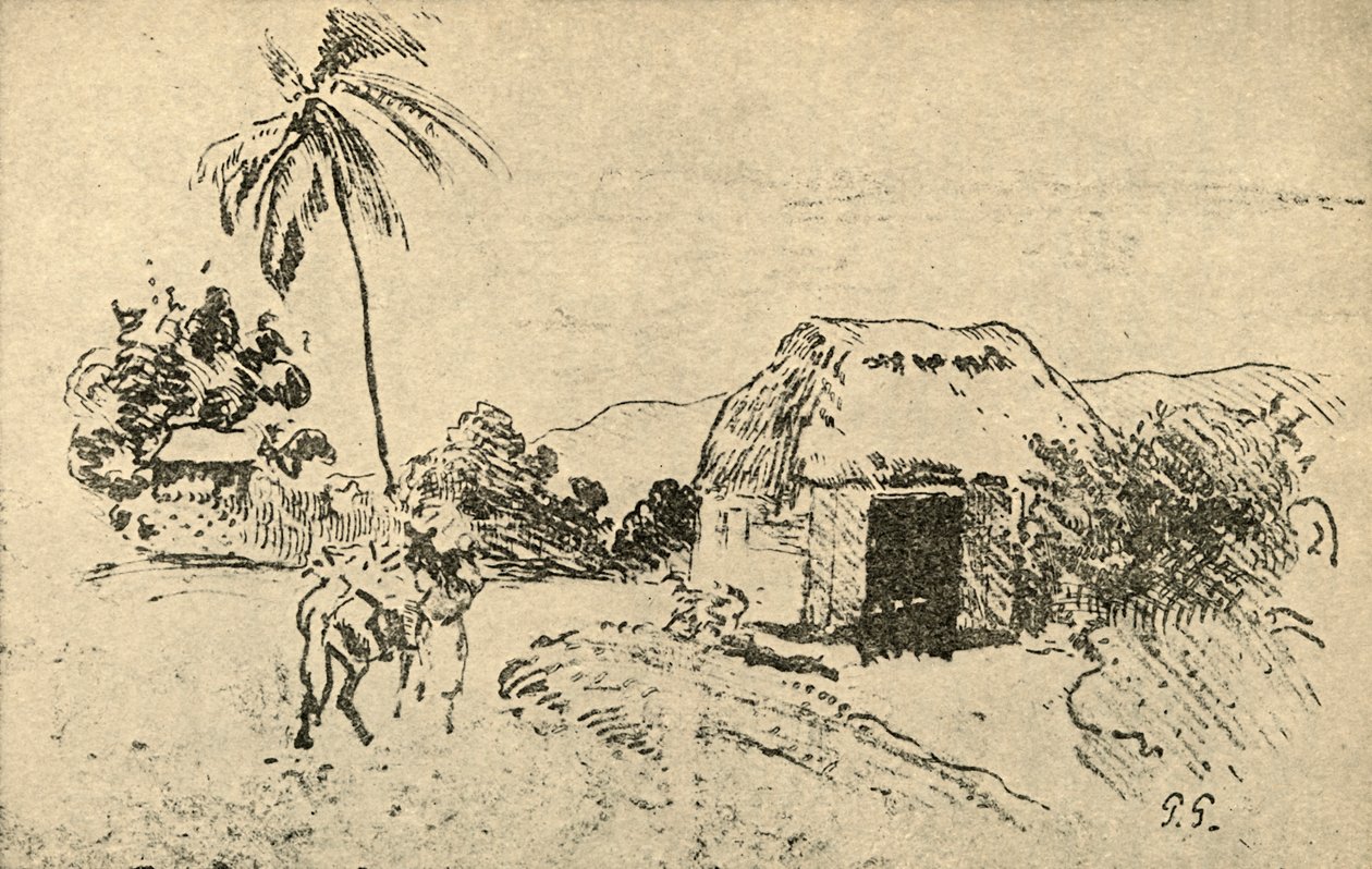 Esboço, 1936 de Paul Gauguin