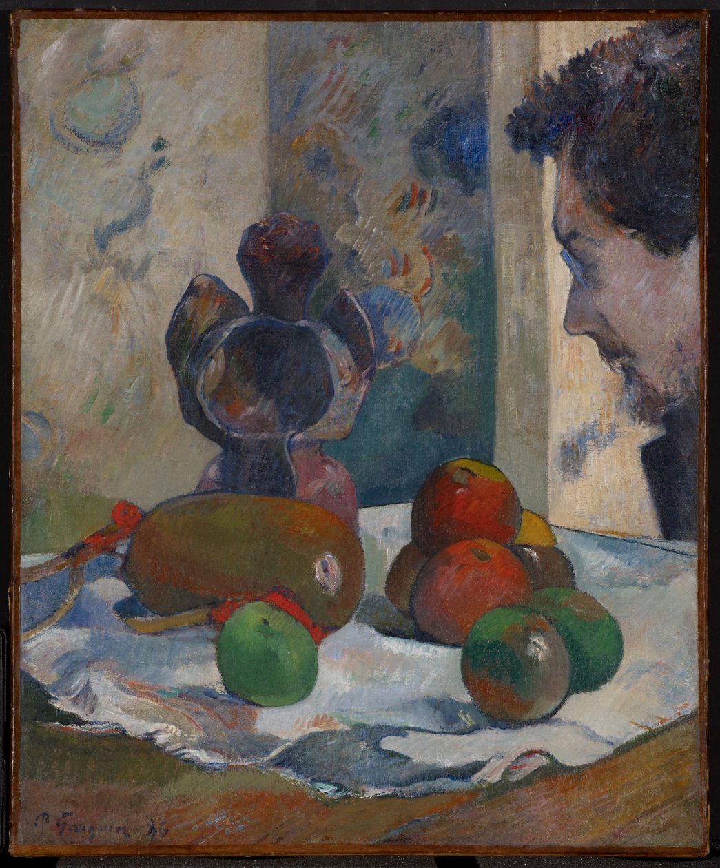Natureza morta com o perfil de Laval de Paul Gauguin