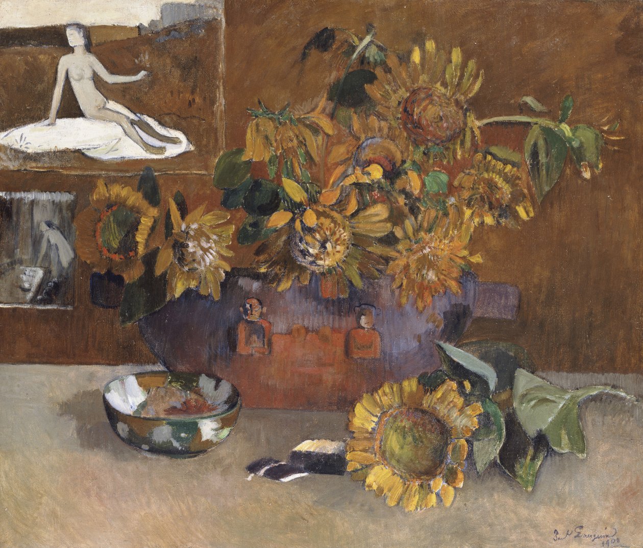 Ainda vida com l "Esperance, 1901 de Paul Gauguin