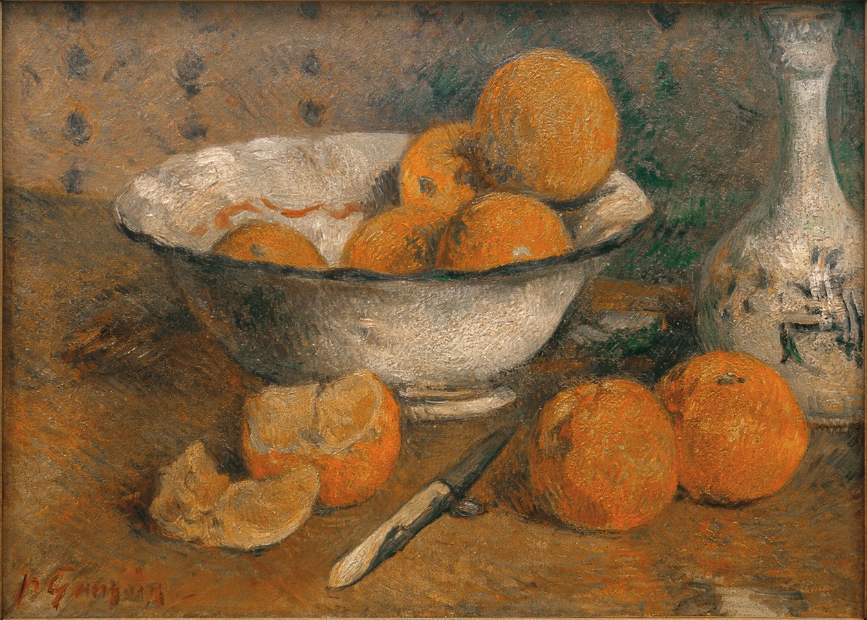 Natureza Morta com Laranjas de Paul Gauguin