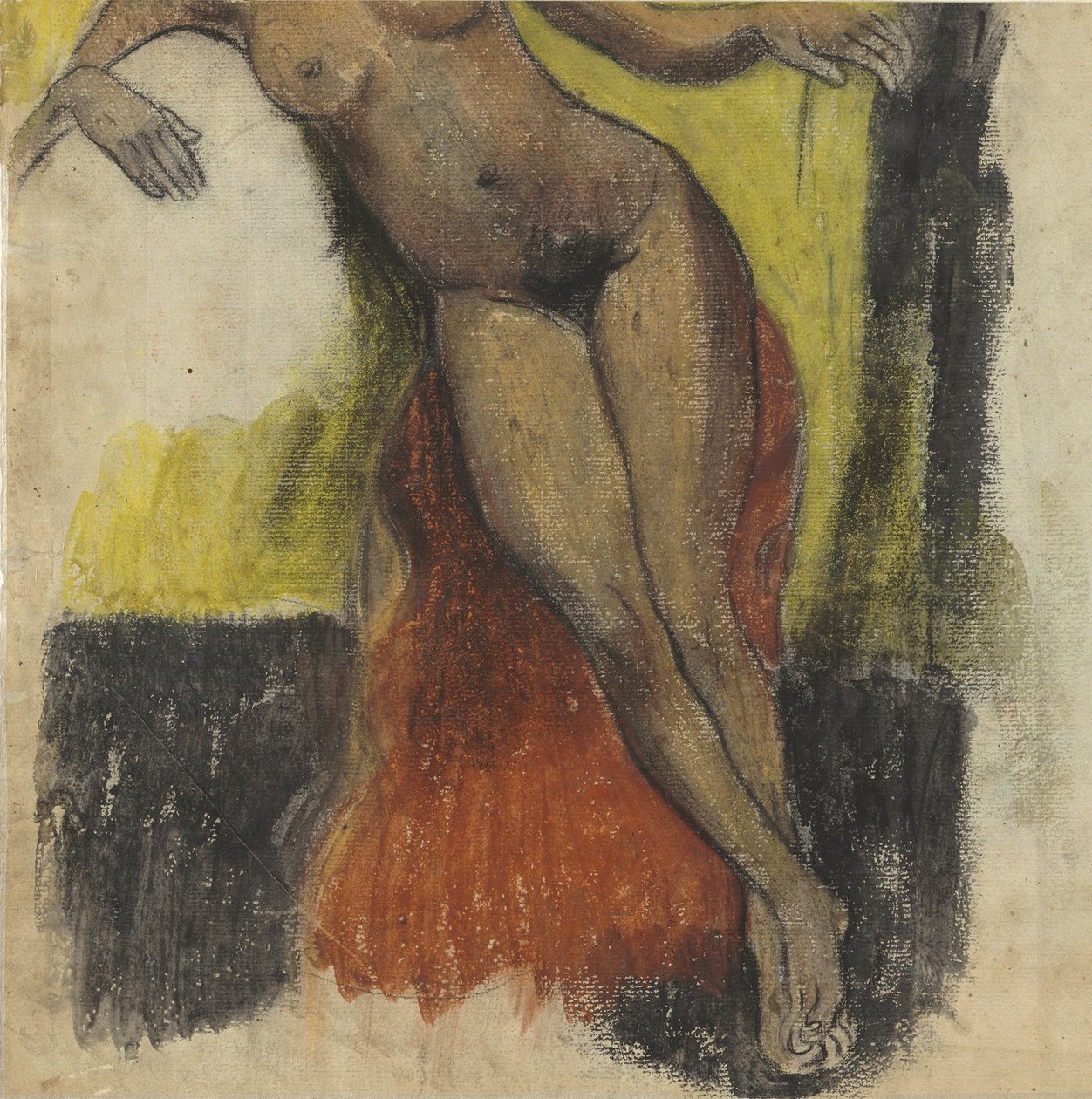 Estudo para Aita tamari vahine Judith te parari de Paul Gauguin