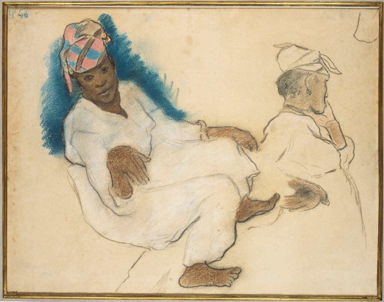 Estudo das mulheres da Martinica, c.1887 de Paul Gauguin