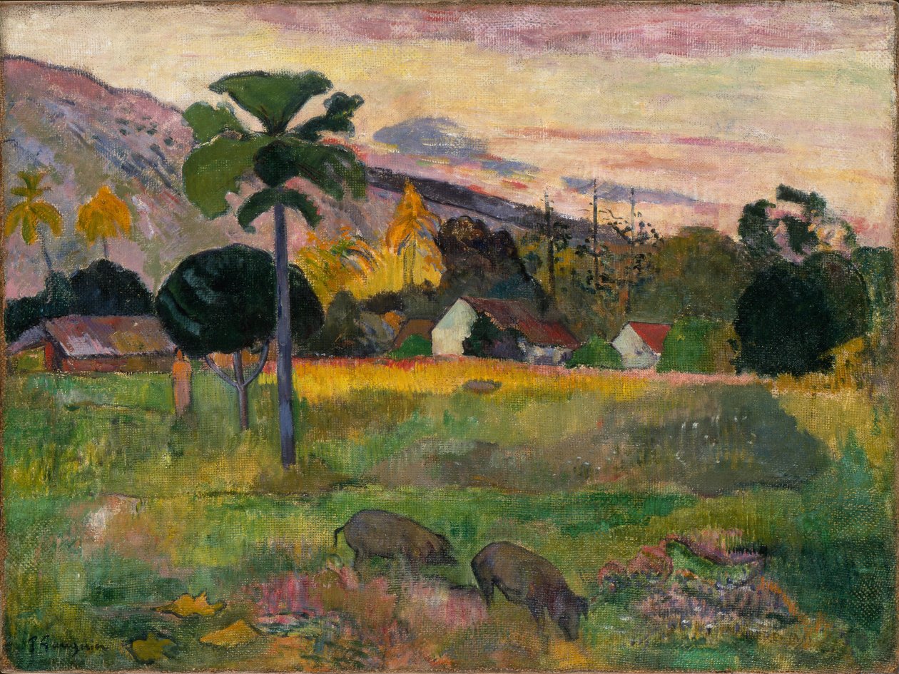 Taitiano: Haere mai Come Here de Paul Gauguin