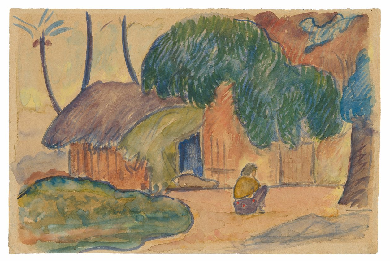 cabana taitiana de Paul Gauguin