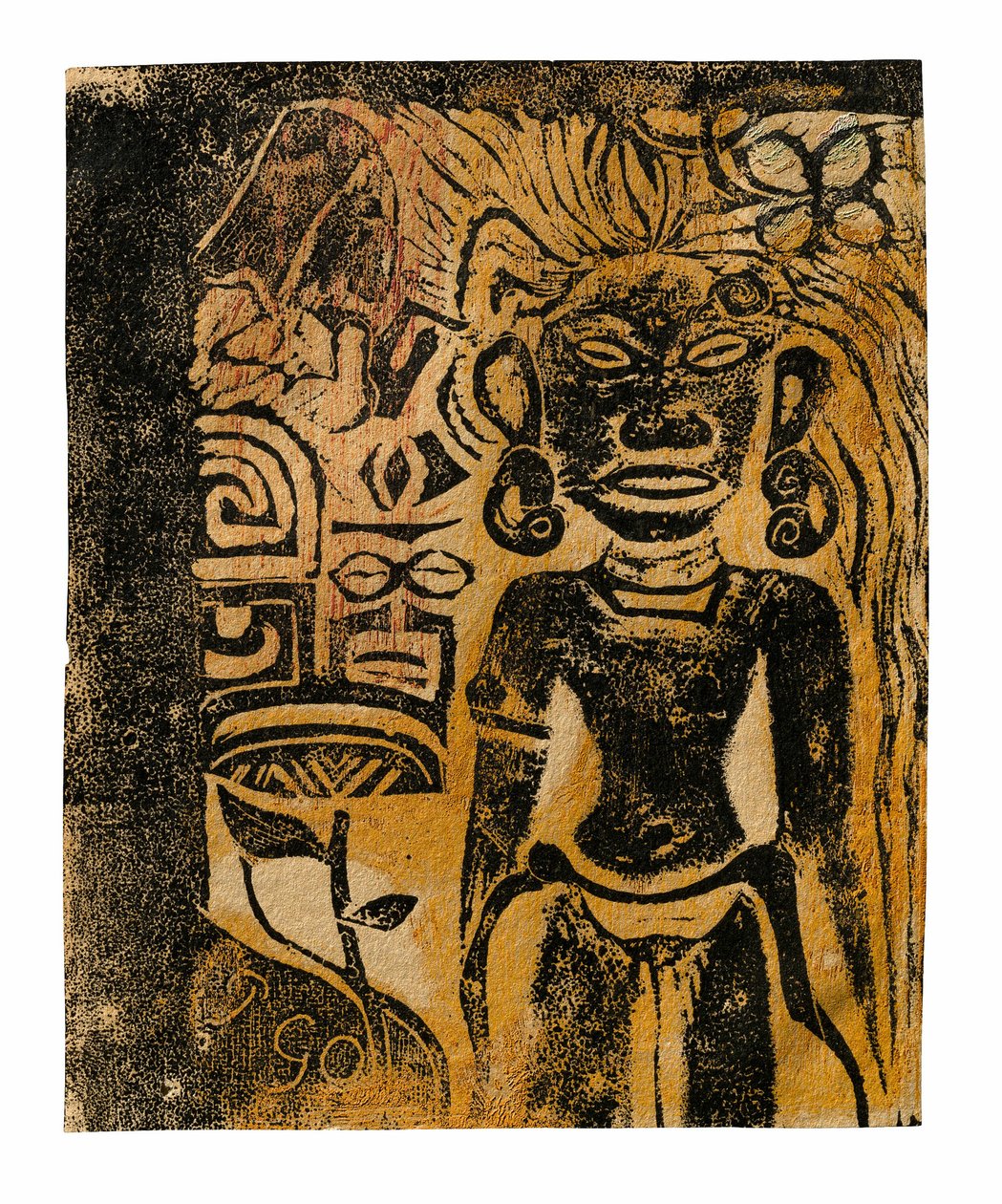 Ídolo do Taiti - a Deusa Hina de Paul Gauguin