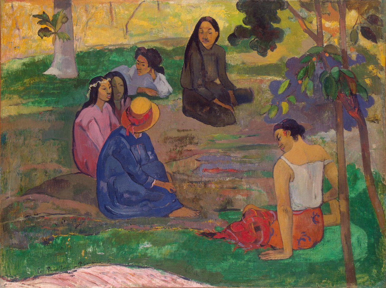 Taitiano: A conversa de Parau Parau de Paul Gauguin