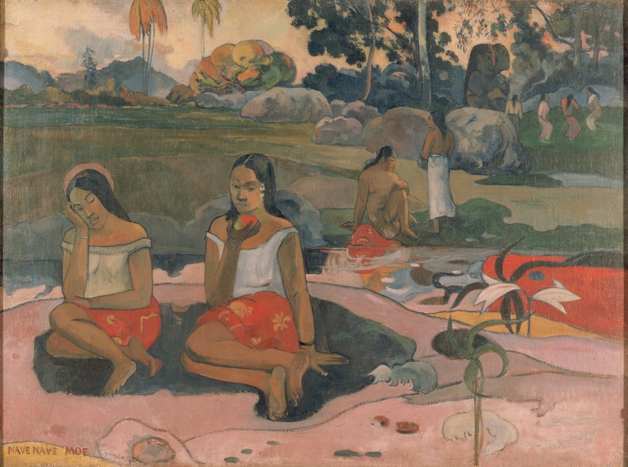 Tahitiano:  Nave nave moe Sacred Spring: Doces Sonhos de Paul Gauguin