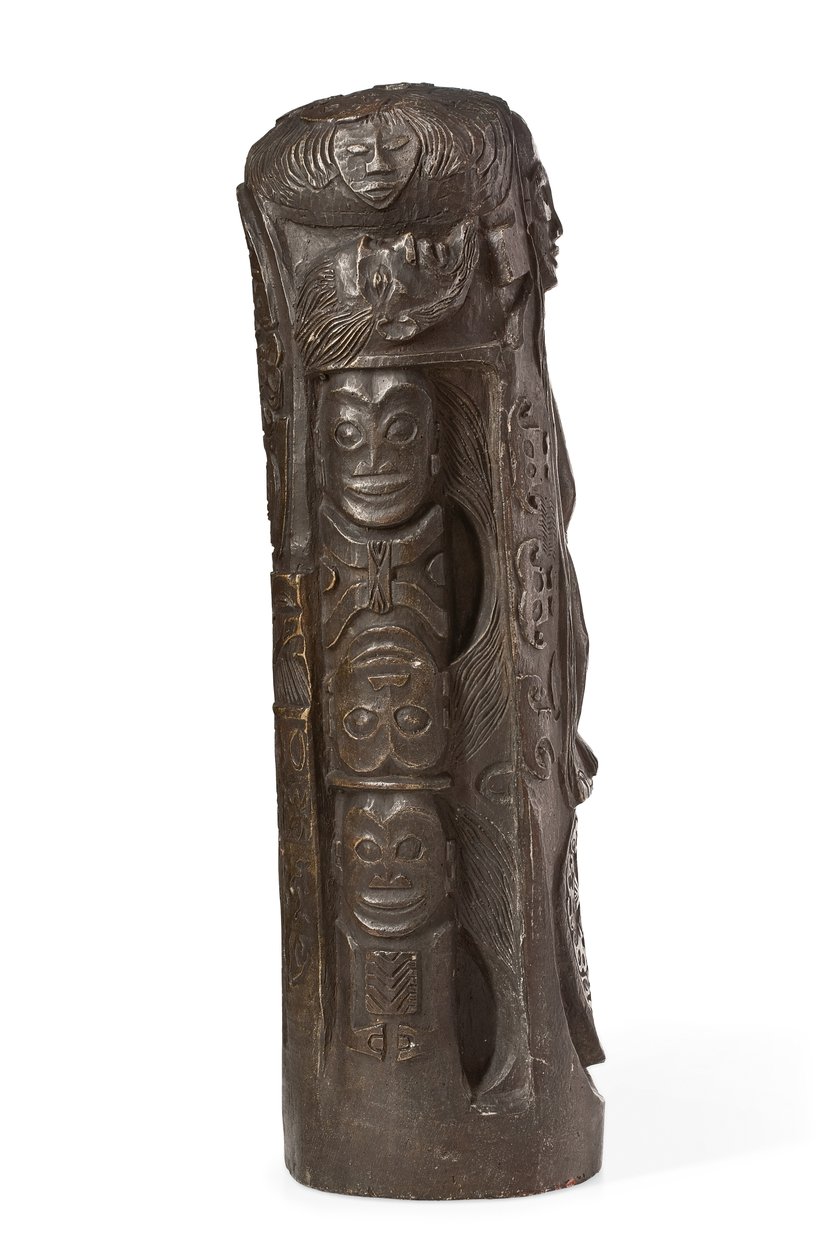 Totem do Taiti a Cristo na Cruz, após 1894 de Paul Gauguin