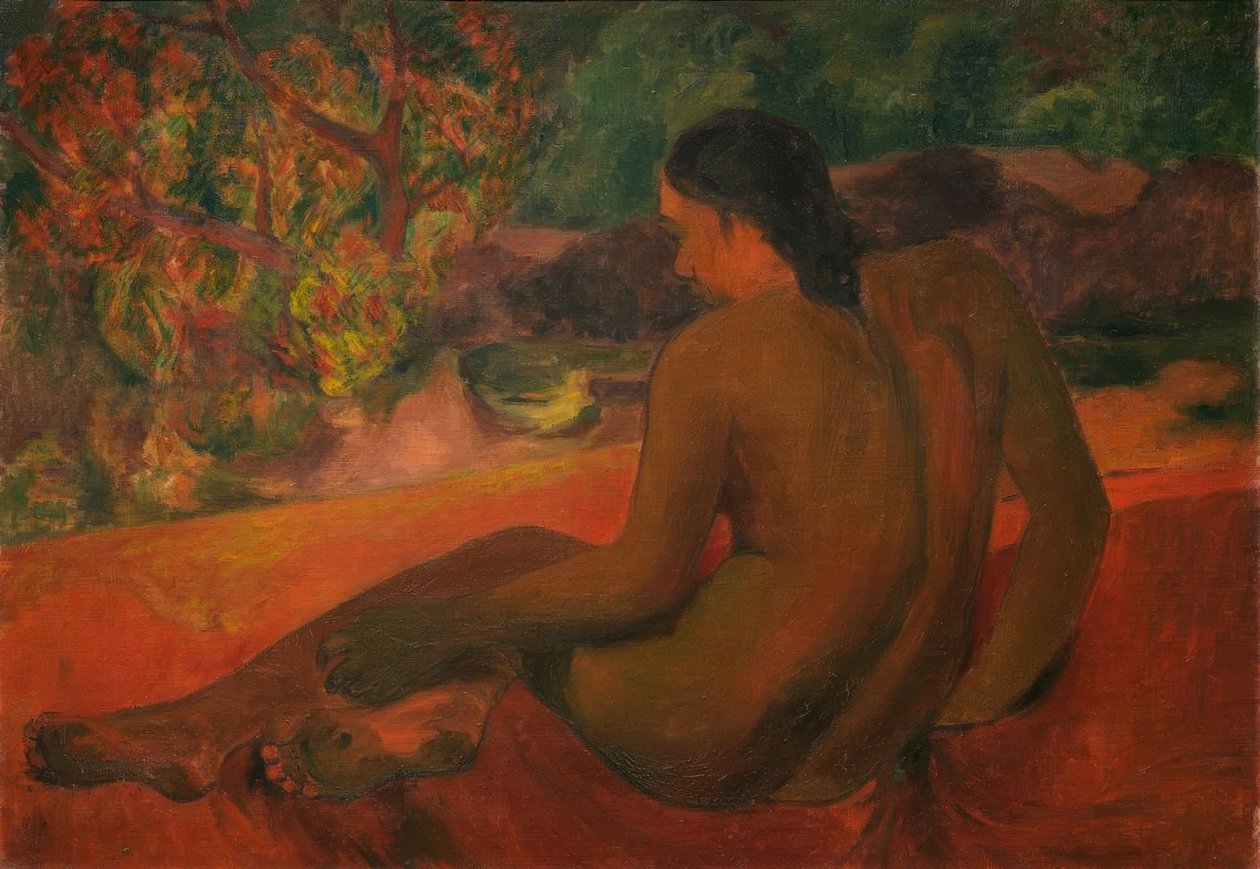 Mulher taitiana de Paul Gauguin