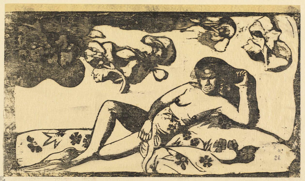 A Senhora do Sangue Real de Paul Gauguin