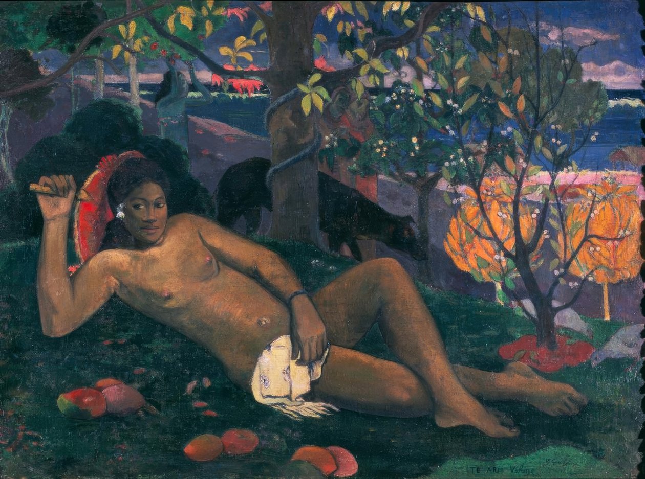 A rainha de Paul Gauguin