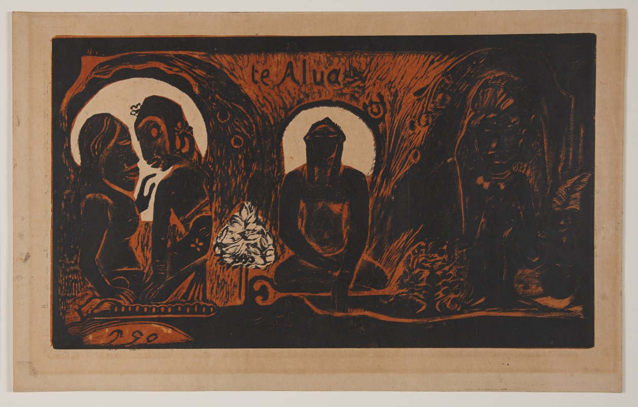 Te Atua (Os deuses) de Paul Gauguin