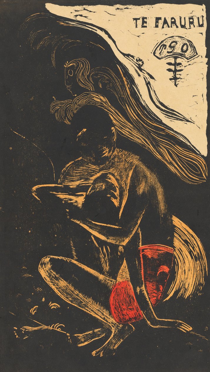 Te Faruru Eles estão fazendo amor aqui, 18941895. de Paul Gauguin