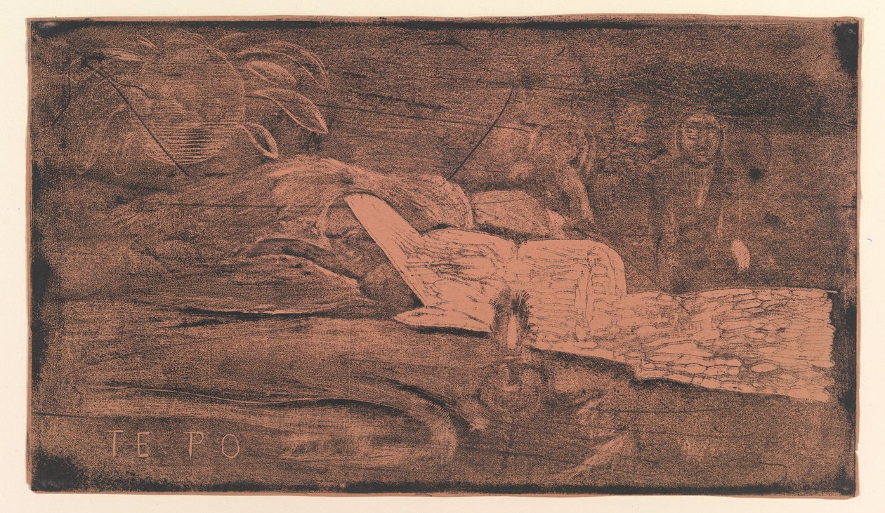Te Po, 1893-94. de Paul Gauguin
