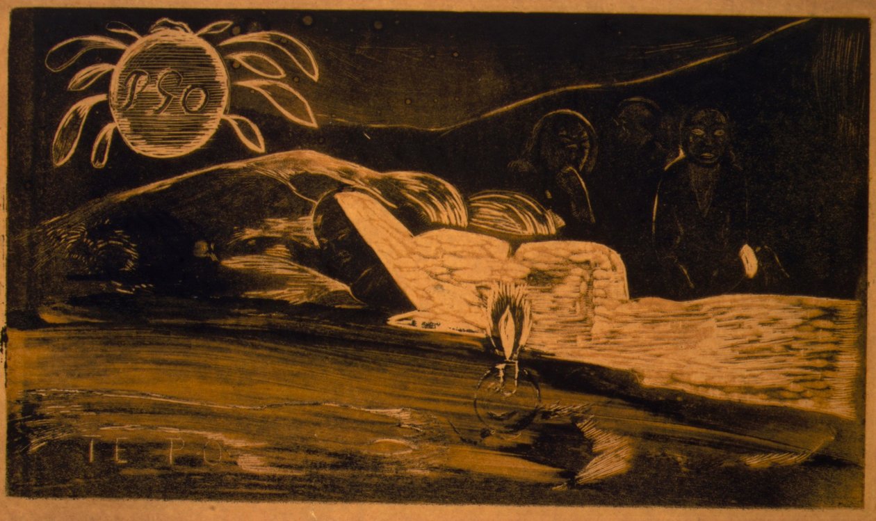 Te Po, 1893-iate., 1893-iate. de Paul Gauguin