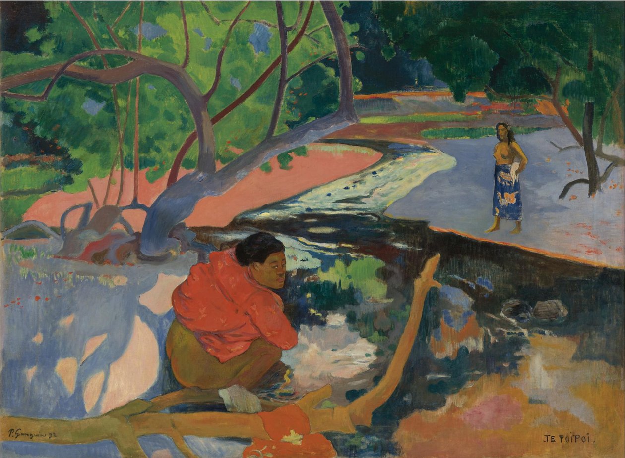Baile da manhã, 1892 de Paul Gauguin