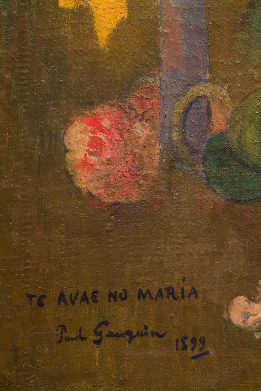 Pé de Maria de Paul Gauguin
