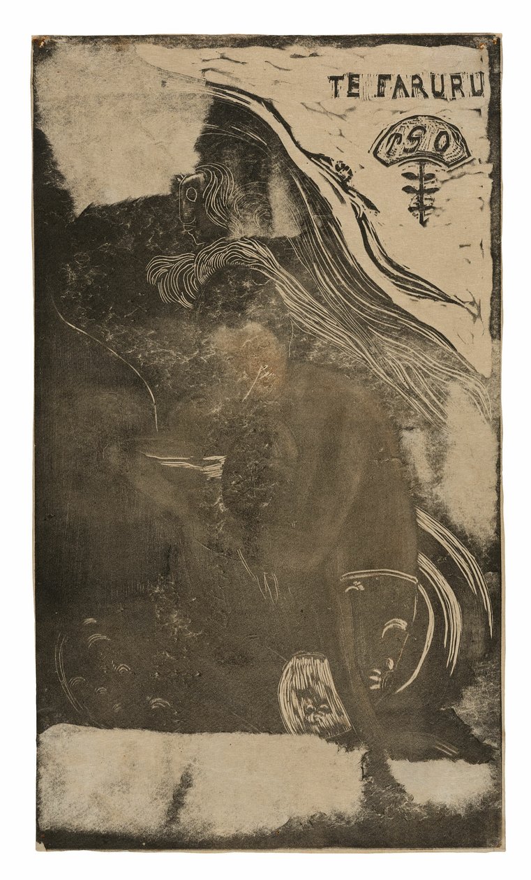Te faruru (Aqui Fazemos Amor), da Suíte Noa Noa de Paul Gauguin
