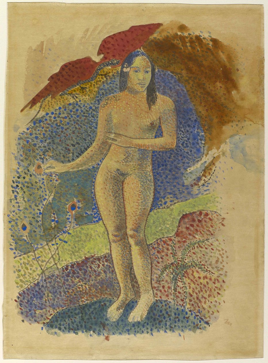 Terra deliciosa, 1892. de Paul Gauguin