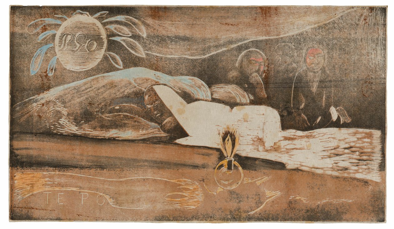 Te po (A noite) da Suite Noa Noa de Paul Gauguin