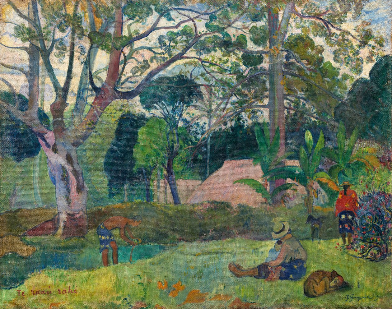 A grande árvore de Paul Gauguin