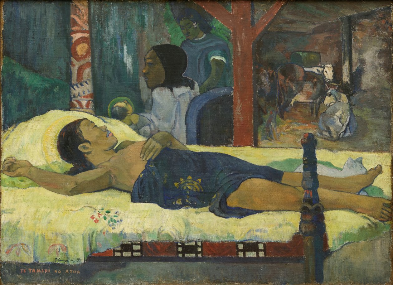A criança de Deus de Paul Gauguin