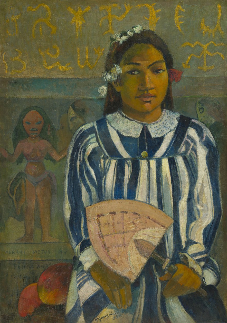 Os ancestrais de Tehamana ou Tehamana têm muitos pais de Paul Gauguin