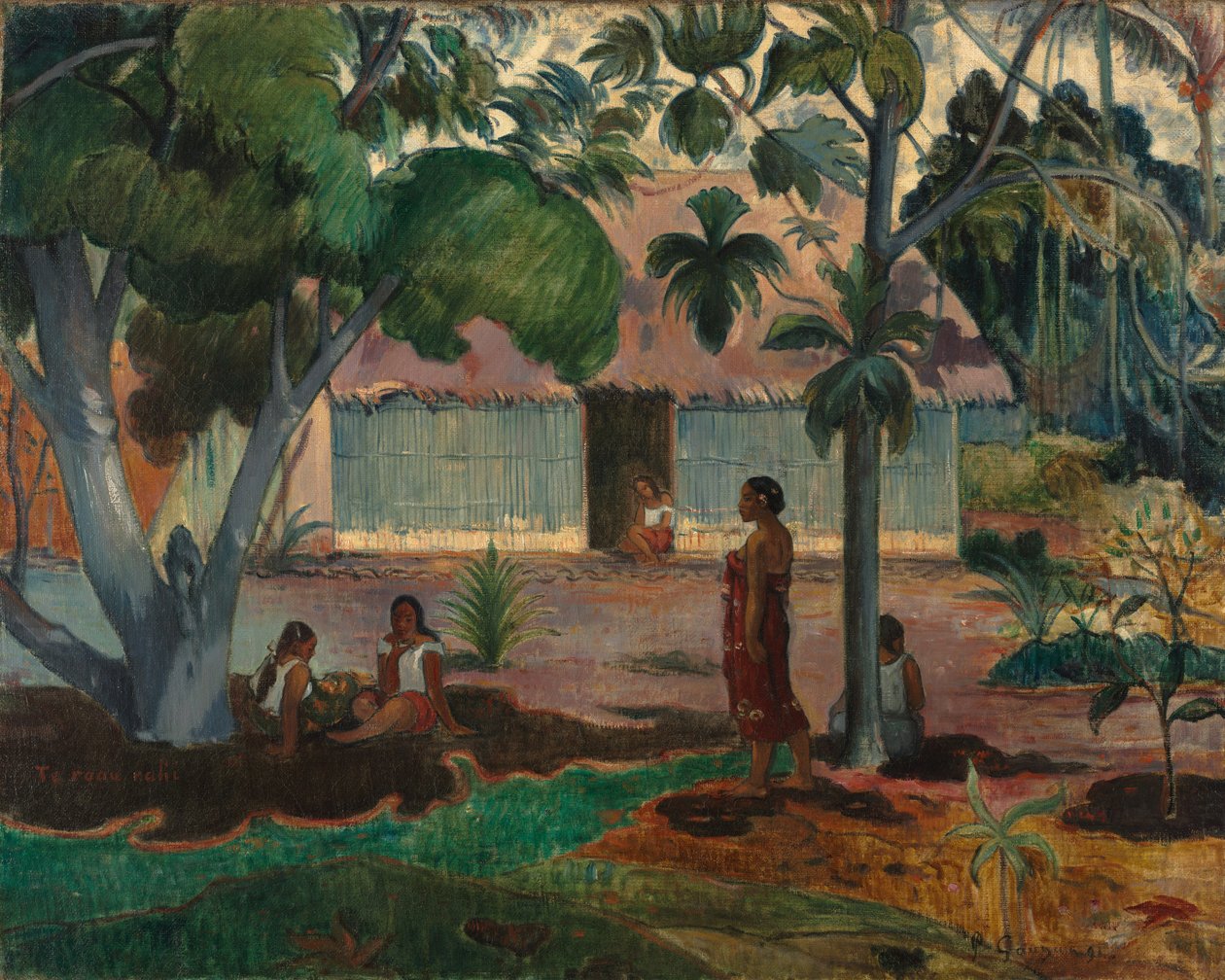 A Grande Árvore, 1891 de Paul Gauguin