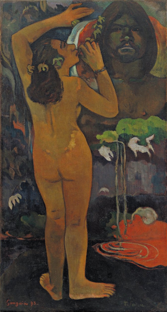A Lua e a Terra de Paul Gauguin