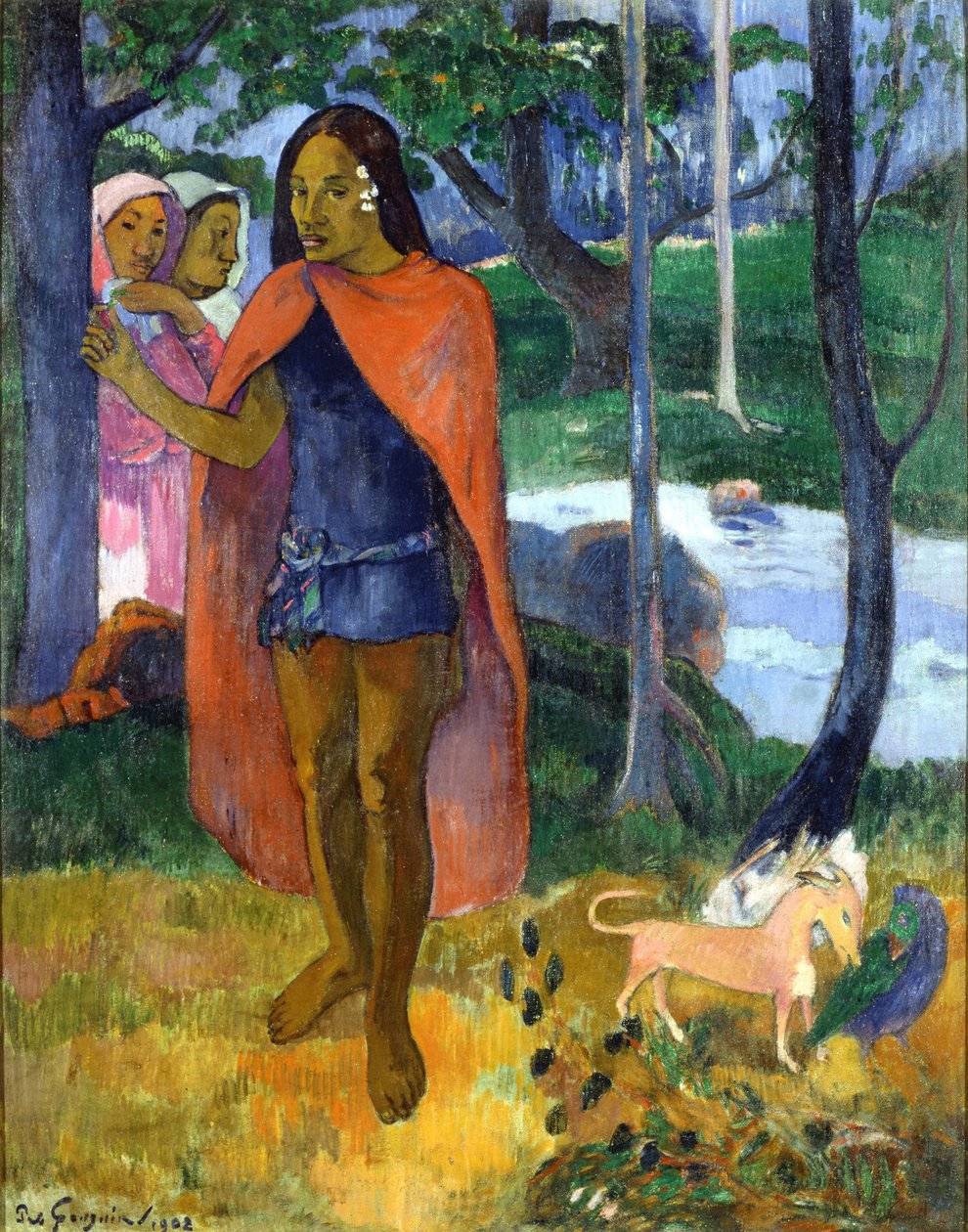 O Feiticeiro de Hiva Oa de Paul Gauguin