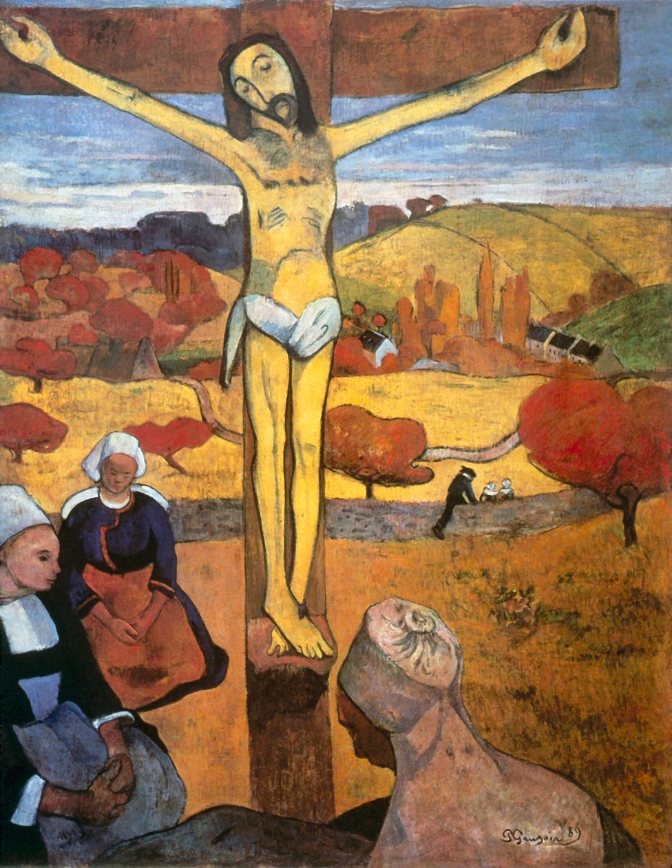 O Cristo Amarelo de Paul Gauguin