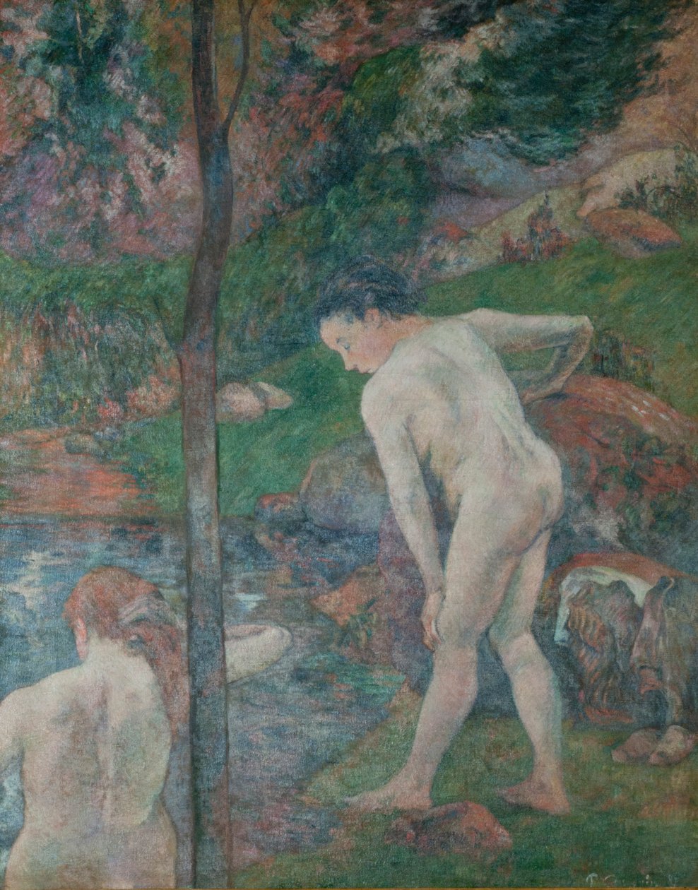 Os banhistas de Paul Gauguin