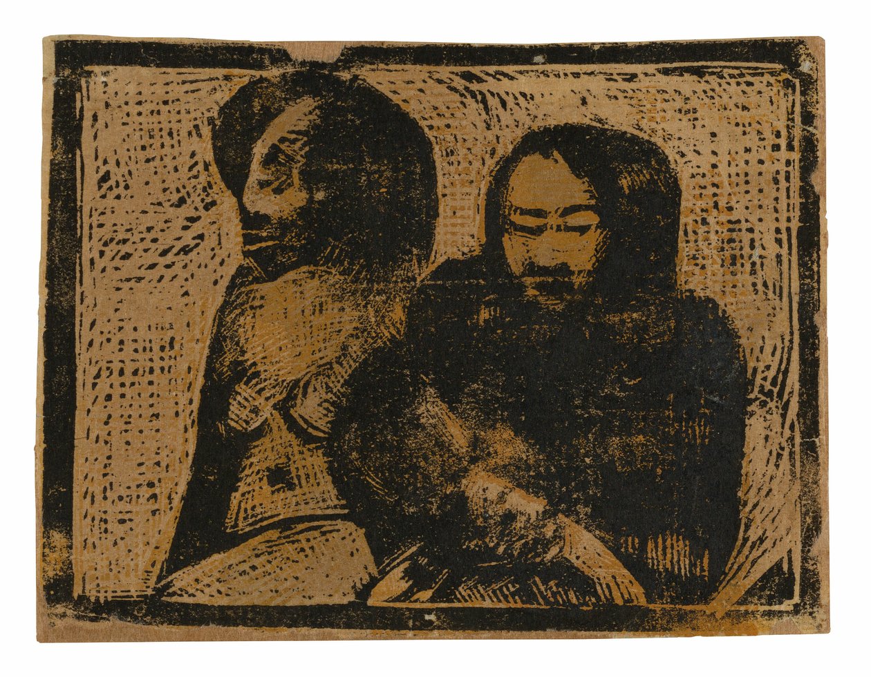 Dois Maoris de Paul Gauguin
