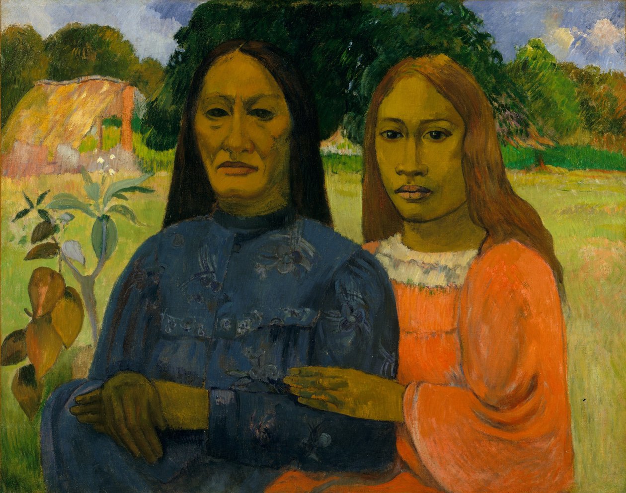 Duas mulheres, 1901 ou 1902. de Paul Gauguin