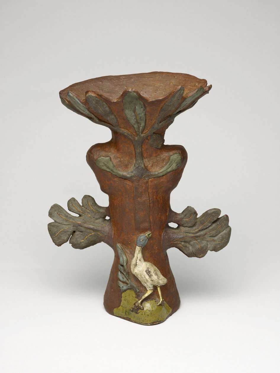 Vaso na forma de uma planta exótica, 1886-87 de Paul Gauguin