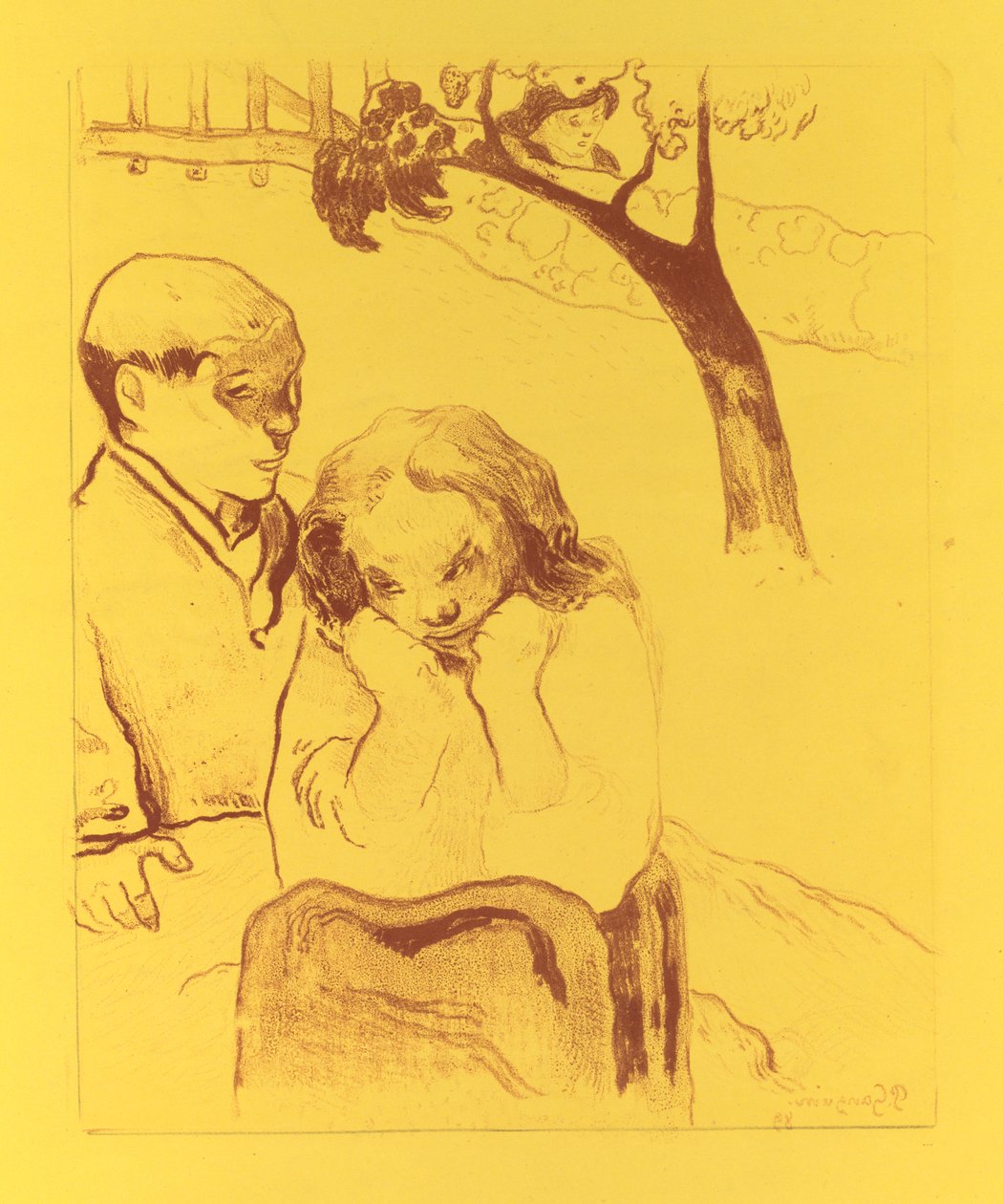 Suíte Volpini: Miséria Humana de Paul Gauguin
