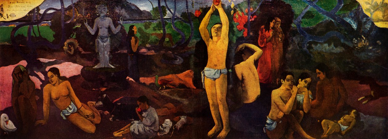 De onde viemos - o que somos - para onde vamos, 1936 de Paul Gauguin