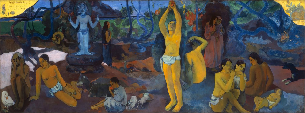 De onde nós viemos O que nós somos Onde estamos indo de Paul Gauguin