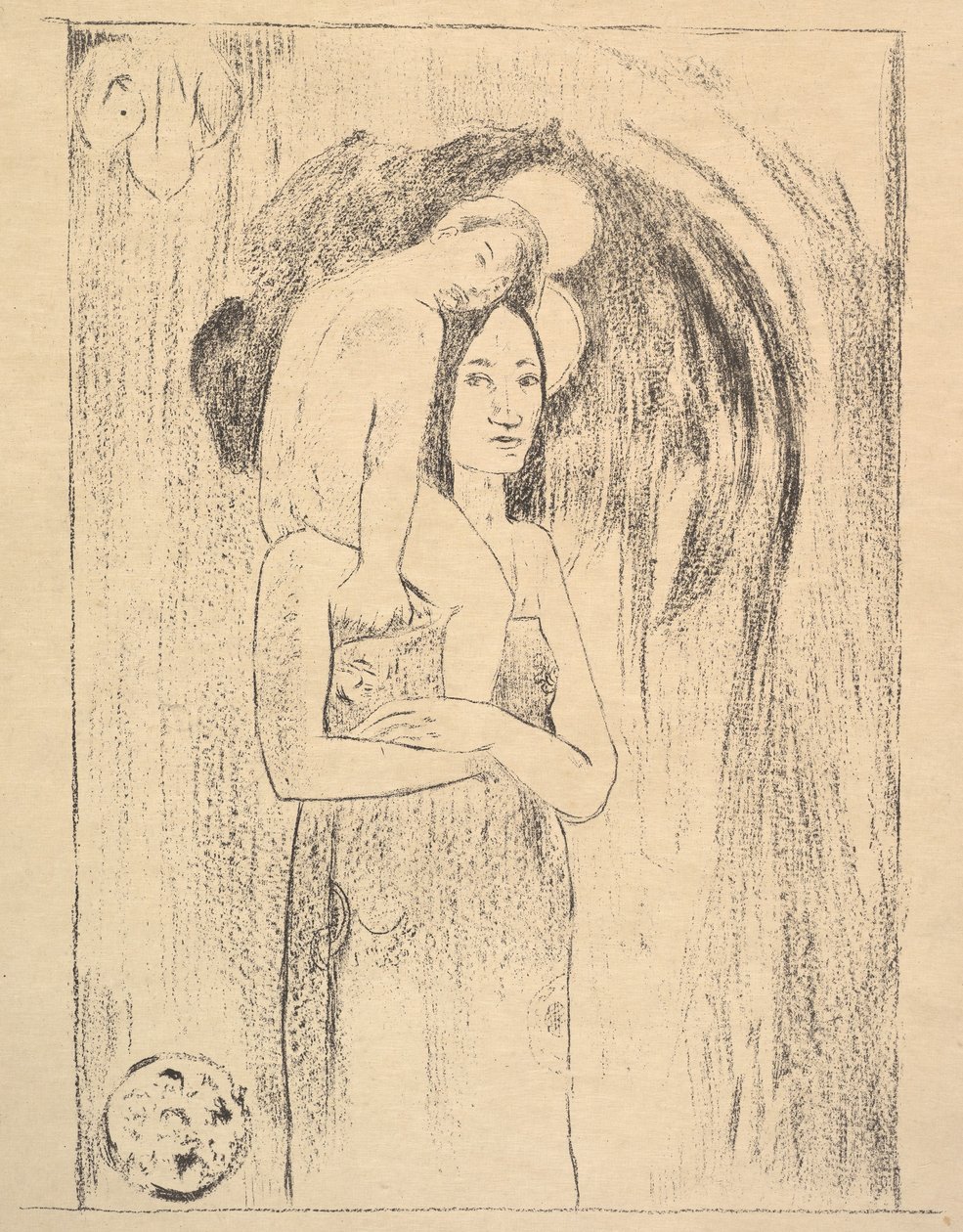 a Orana Maria, 1894-95. de Paul Gauguin