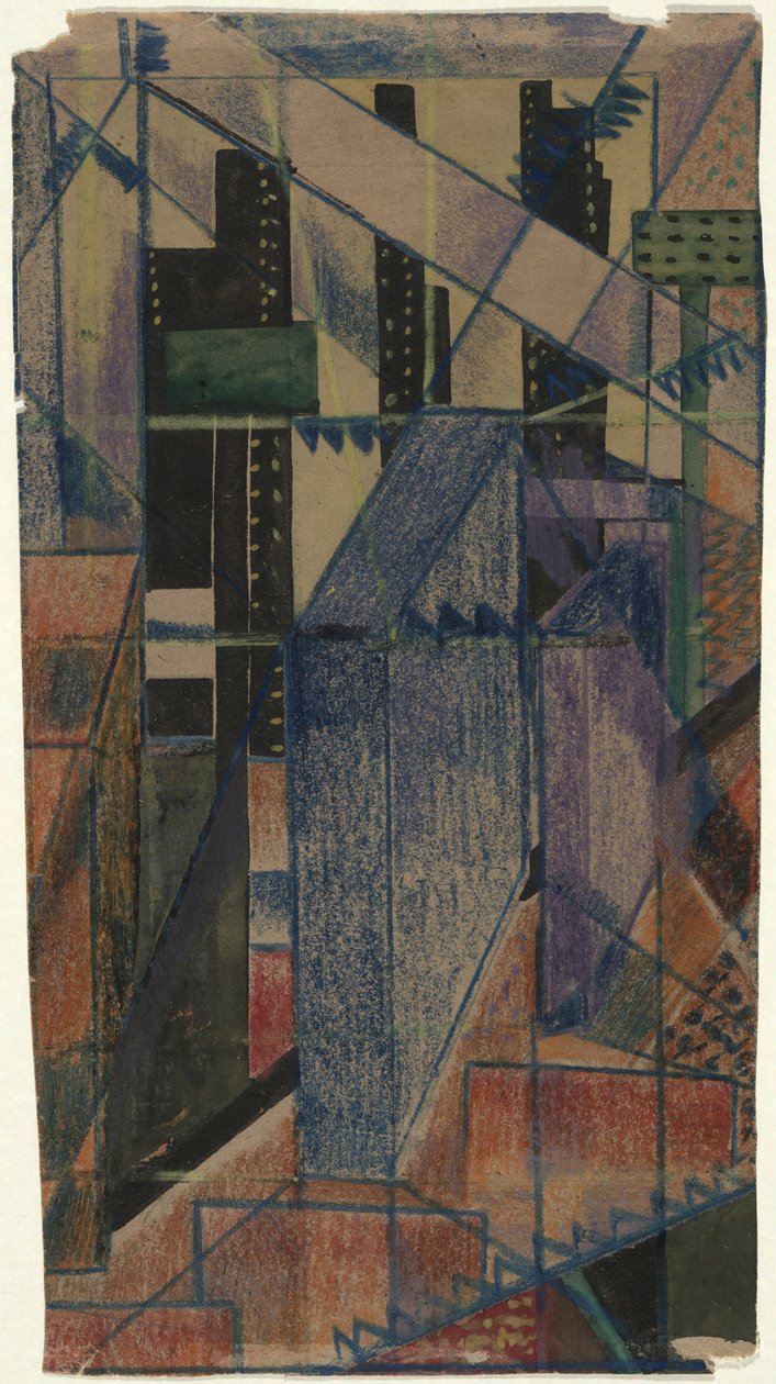 Desenho Cubista de Paul Gaulois