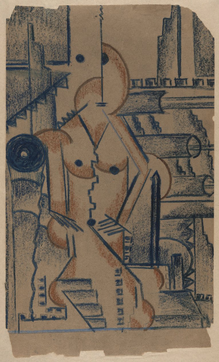 Sentado Nú de Paul Gaulois