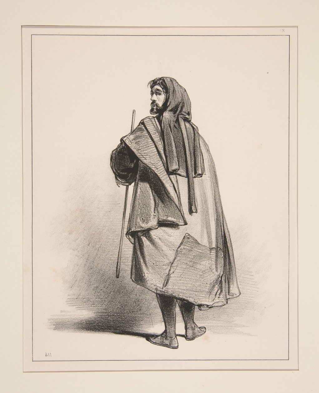 1300. COMERCIANTE DE PARIS. de Paul Gavarni