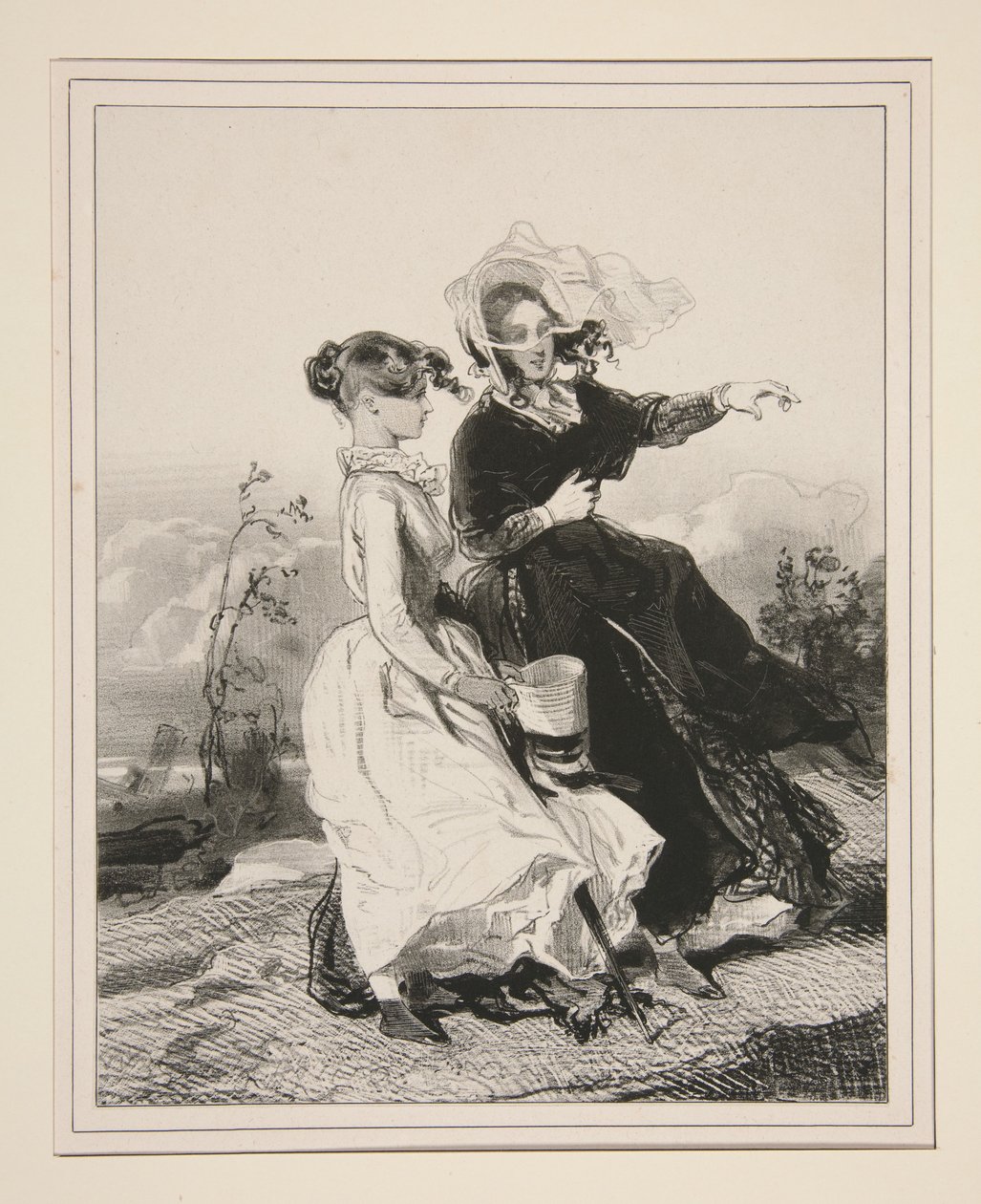 Em Montmartre. de Paul Gavarni