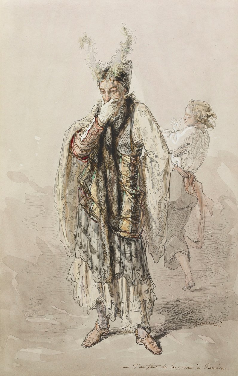 Atores de Paul Gavarni