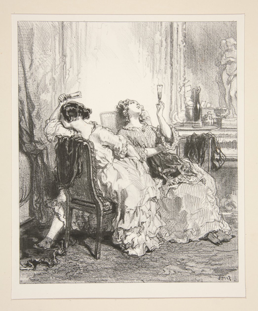 Ah! Madame Adolphe! Madame Adolphe... de Paul Gavarni