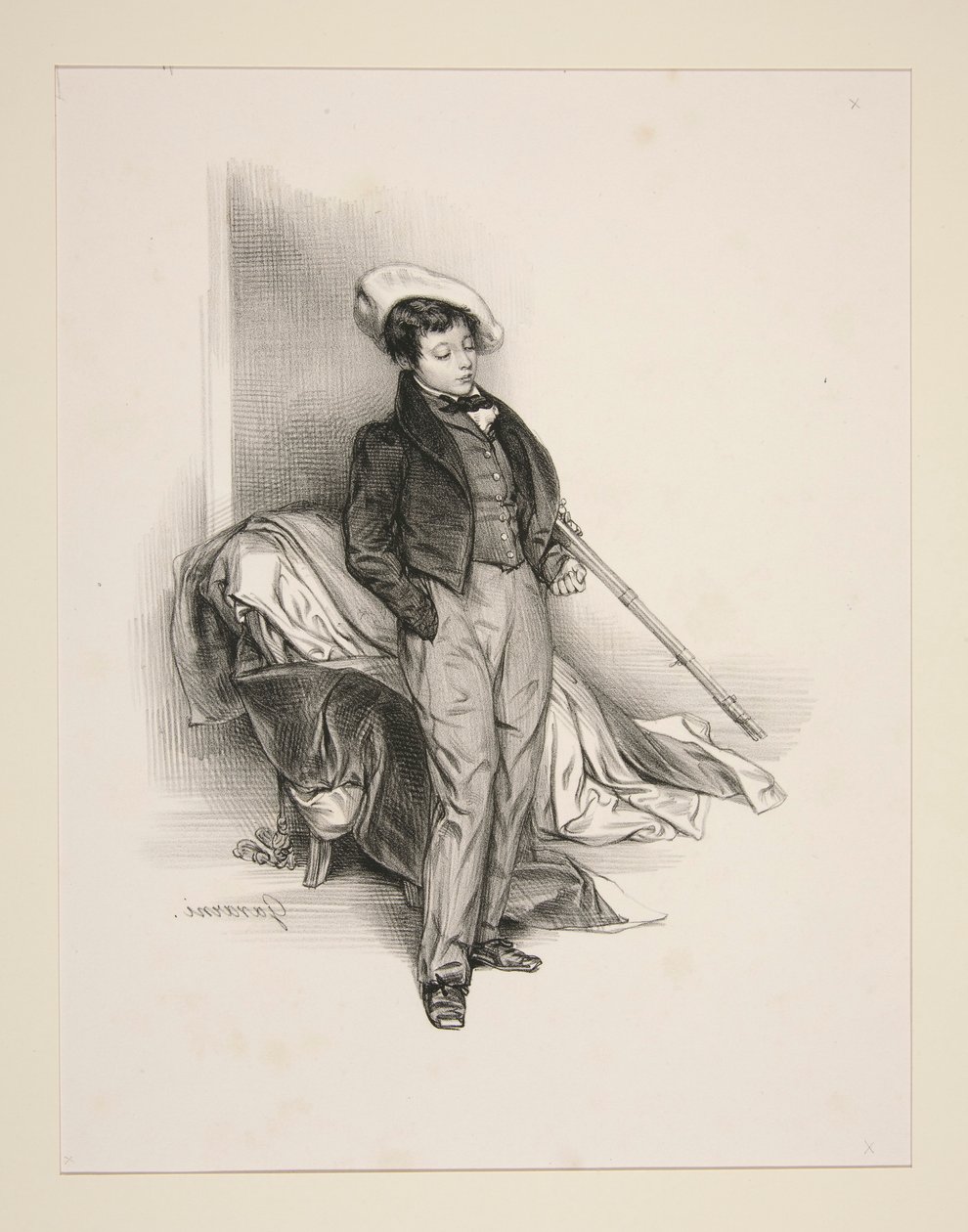 Alfred (Feydeau) de Paul Gavarni