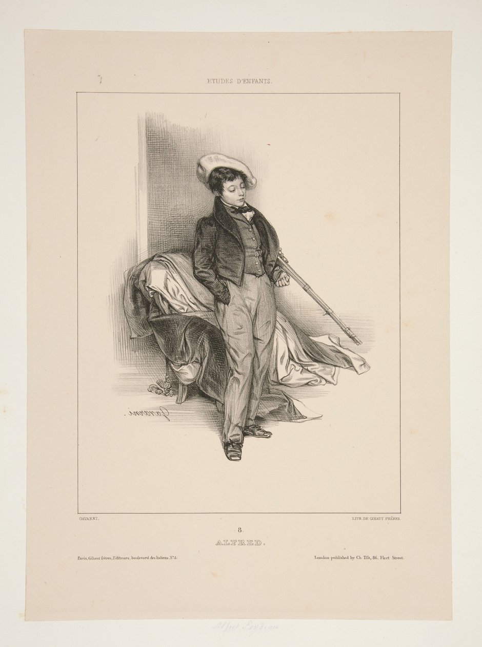 Alfred (Feydeau) de Paul Gavarni