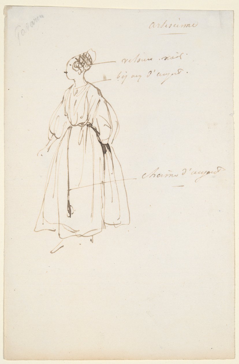 Arlesienne de Paul Gavarni
